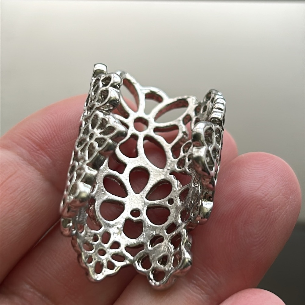 Flower Open Ring - image 5